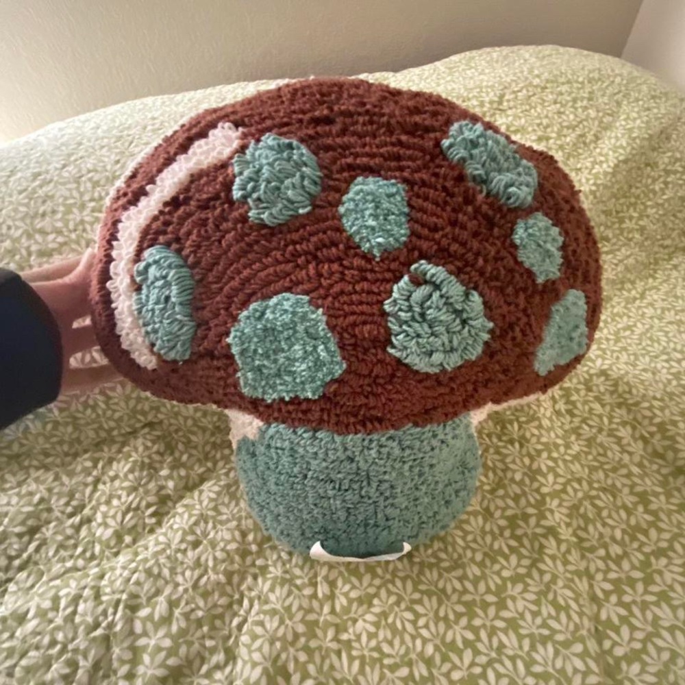 Crochet pillow
